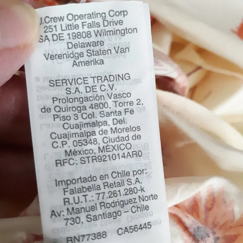 Madewell Twiggy Floral Print Wap Blouse Sash Tie - Picture 8 of 9